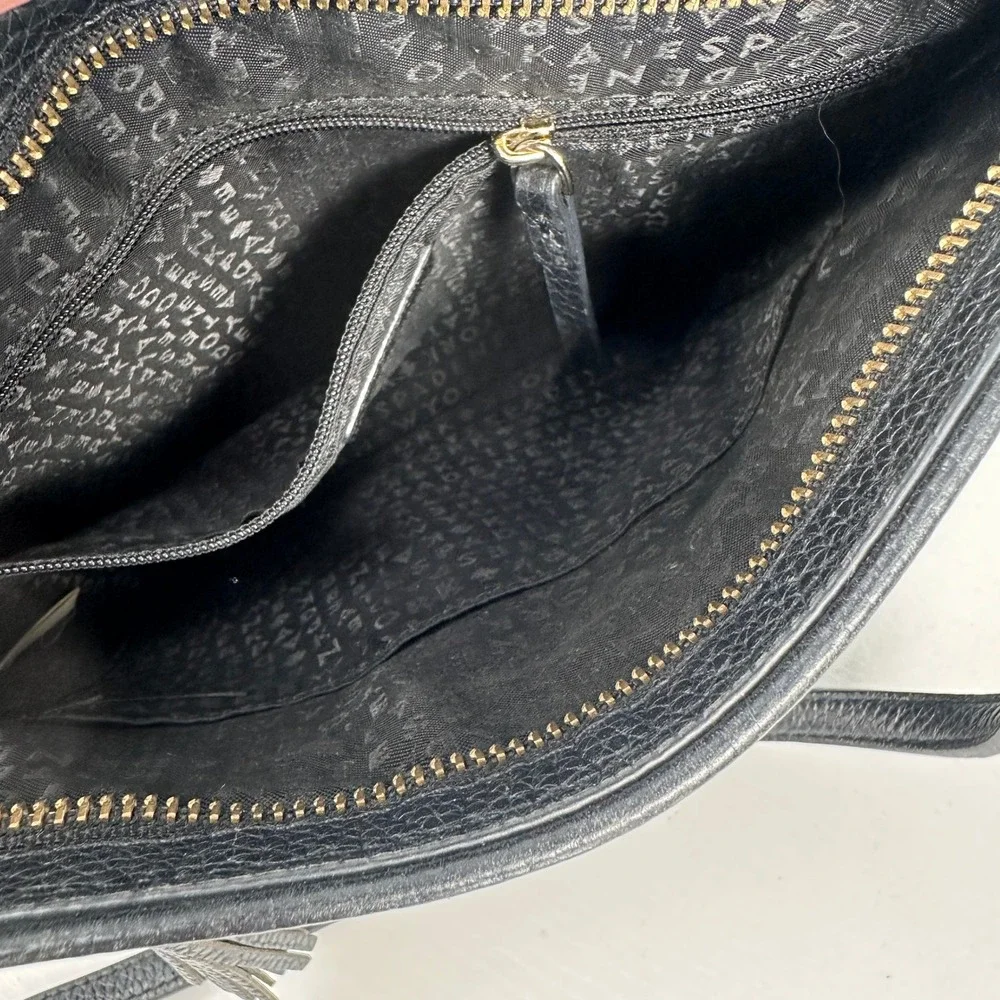Kate Spade Chester Street Dessi Leather Crossbody‎ Bag Black